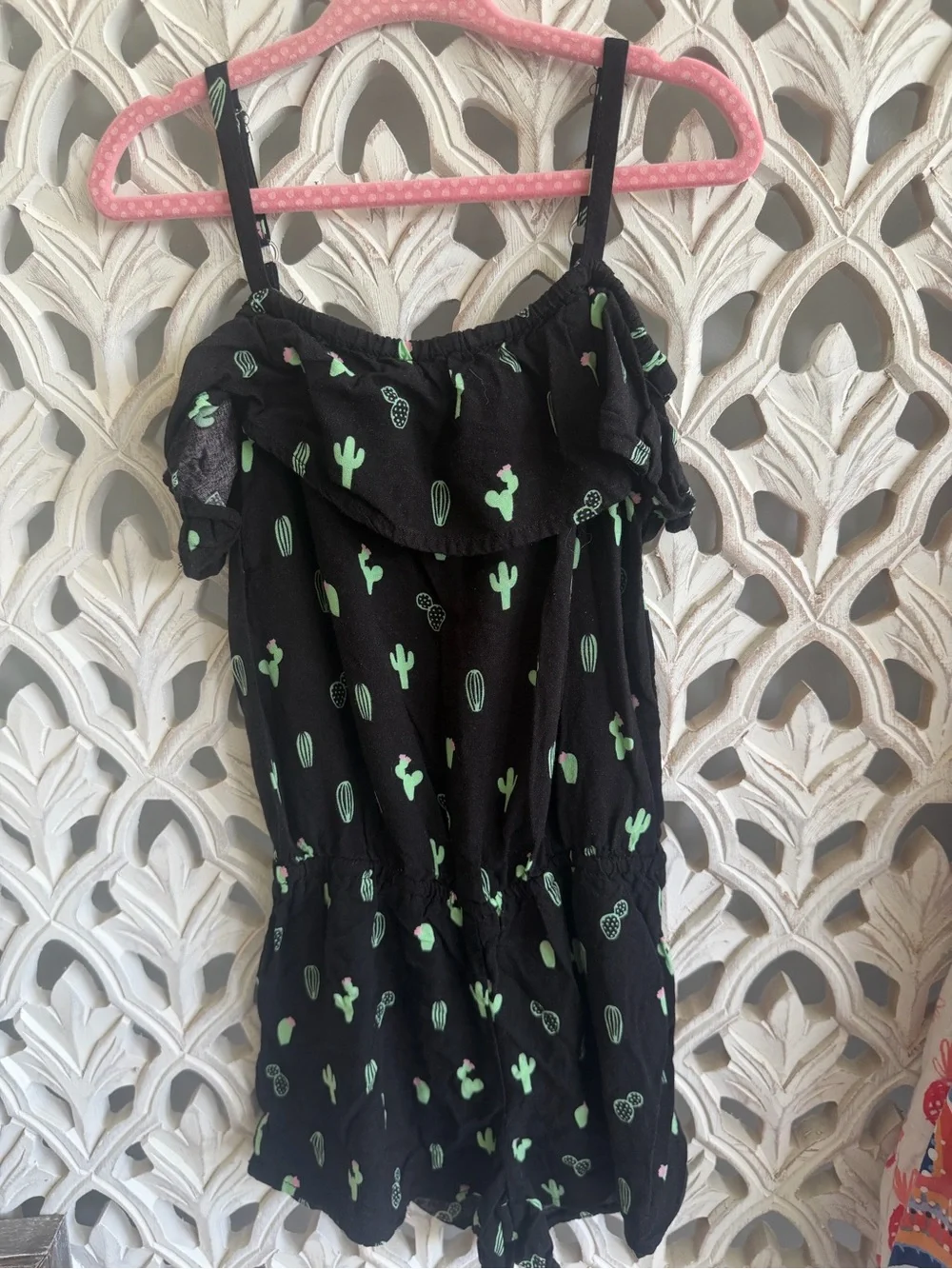 4 Tropical & Printed Summer Dresses and Romper, Size 5